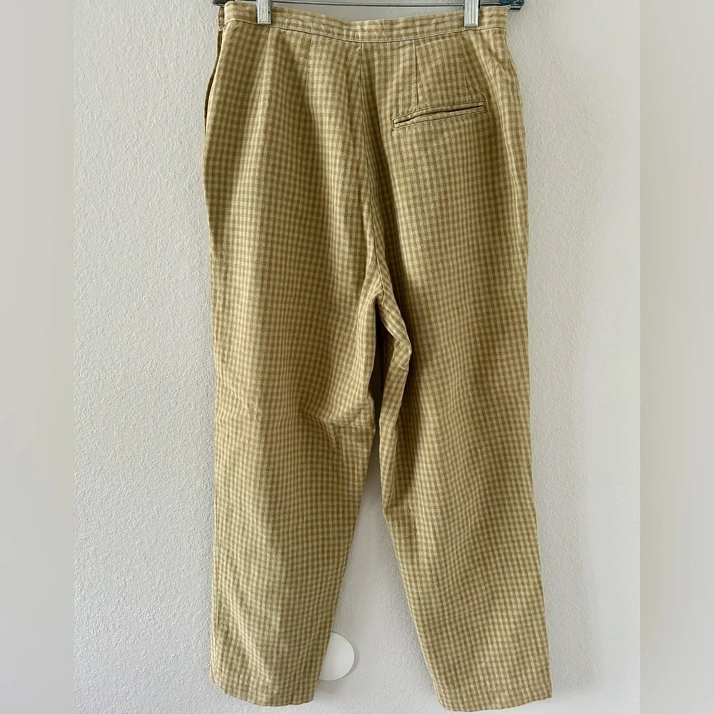 VINTAGE GAP Cotton Linen Cropped Pants - Picture 4 of 6